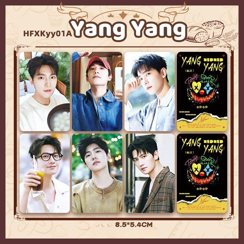 5-6 ชิ้นละคร Actor Yang Yang Lomo การ์ด Li Yunrui Zoey Wang Xingyue Ocean Chen Xinghai โปสการ์ด Liu 