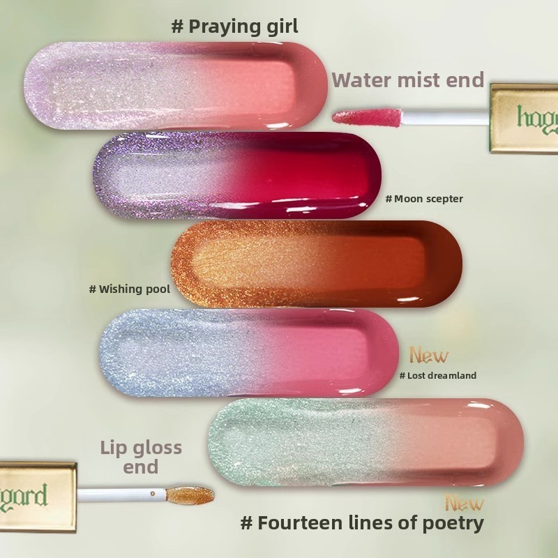 Haggggard Black Evil Lip Glaze เคลือบริมฝีปากขี้เล่นสีนู้ดสองหัว - รูปที่ 2