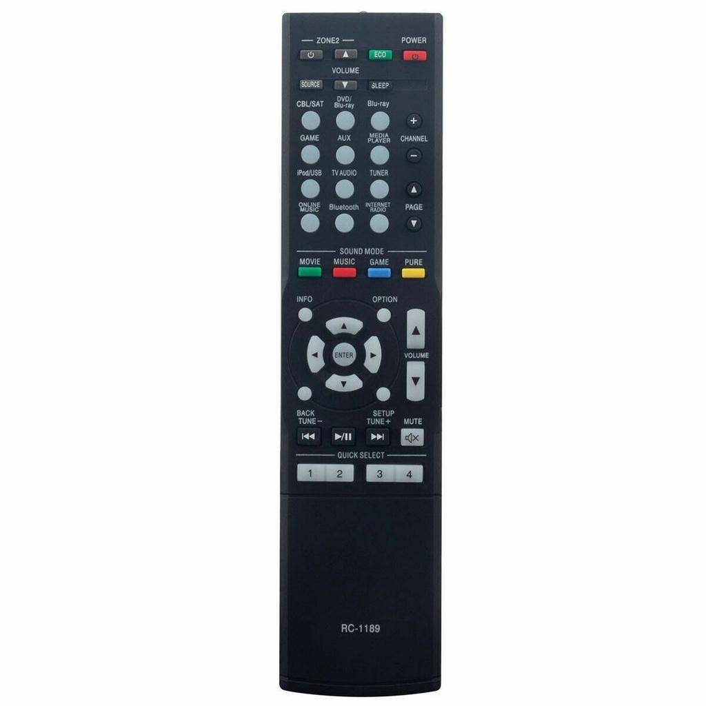 ใช้สําหรับใหม่ RC-1189 สําหรับ AV Receiver Remote RC-1168 RC-1196 RC-1192 AVR-S720W