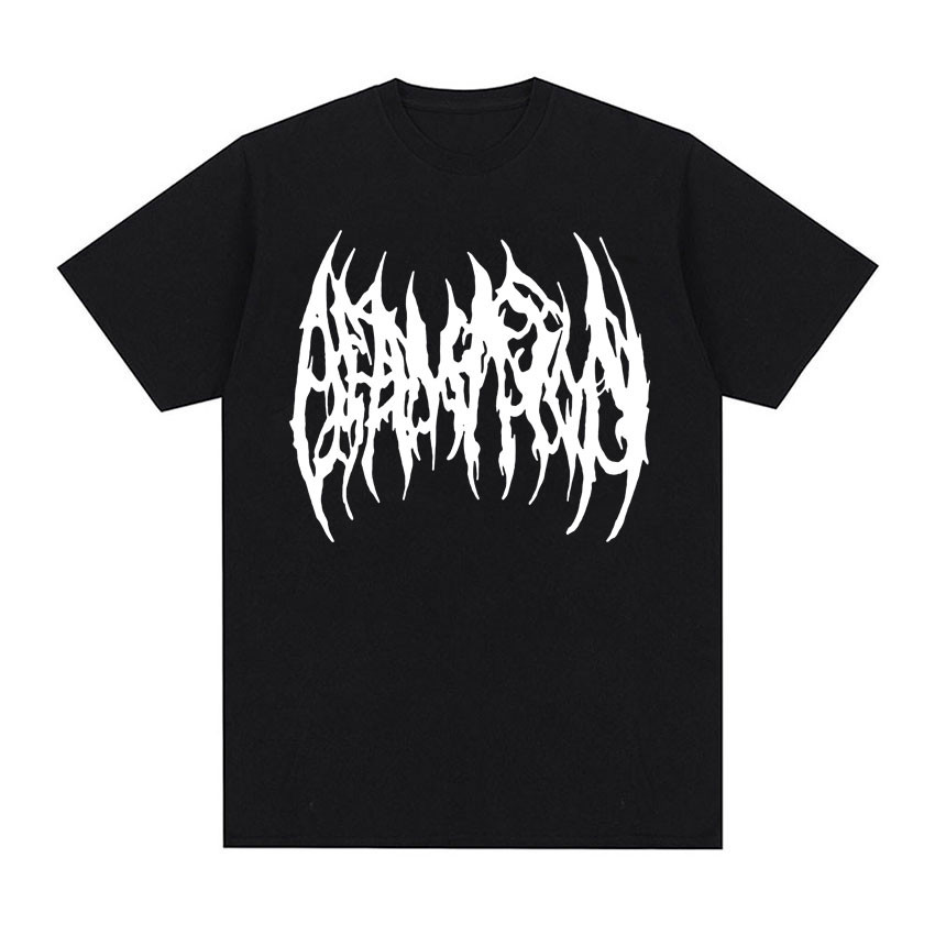 OsamaSon โลโก้พิมพ์เสื้อยืดผู้ชายผู้หญิง Hip Hop ขนาดใหญ่แขนสั้นเสื้อยืด Man เสื้อผ้า Vintage Gothic