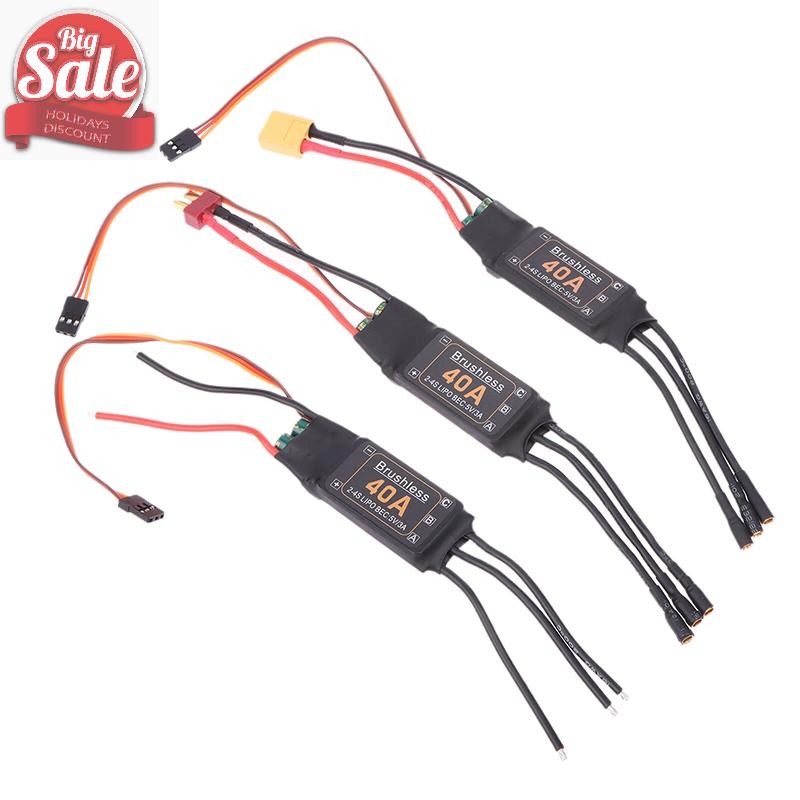 AF Mitoot Brushless 40A ความเร็ว ESC Controller 2-4S 5V 3A UBEC สําหรับ RC FPV Quadcopter RC เครื่องบินเฮลิคอปเตอร์ A