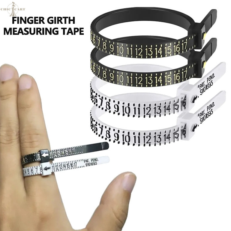 เกจวัดขนาดแหวนปรับขนาดได้ | Mido 7 มม.Slim Finger Measuor พร้อมวัสดุ PU ทนทาน,การออกแบบขนาดกะทัดรัดสําหรับการเดินทาง/บ้าน DIY เครื่องประดับ Sizing