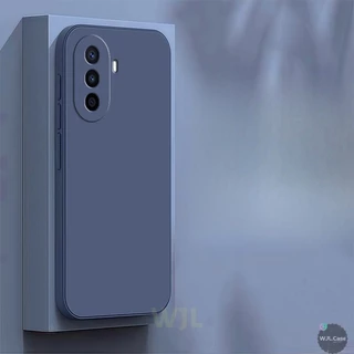 เคส Huawei Nova Y70 เคสซิลิโคนโทรศัพท์มือถือสีลูกกวาดเรียบง่าย YT