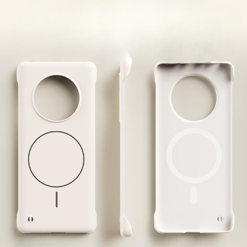 Soft Edge Magnetic Case สําหรับ Huawei Mate 40 40Pro - Bezel-Free Slim Design Anti-Slip Comfort Grip