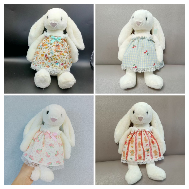 NO Doll) jellycat 18cm/31cm Bunny ชุดกระต่ายเสื้อผ้าเด็กกระต่ายบอนนี่สำหรับตุ๊กตากระต่ายตุ๊กตา DIY สำหรับอุปกรณ์เสริม
