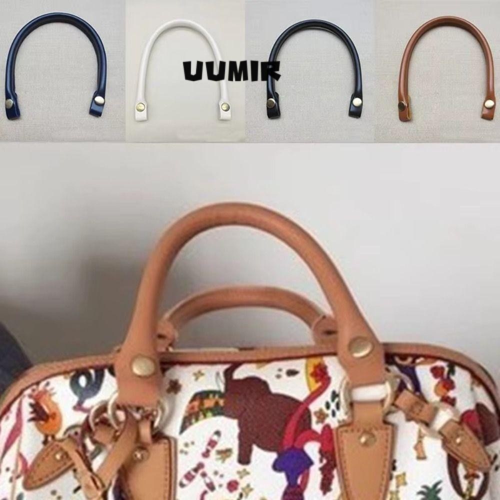 UUMIR 2 ชิ้นสายคล้องไหล่,ที่ถอดออกได้เปลี่ยนกระเป๋าถือเข็มขัด,แฟชั่น PU หนังสีทึบ Clasp กระเป๋าจับสําหรับผู้หญิง
