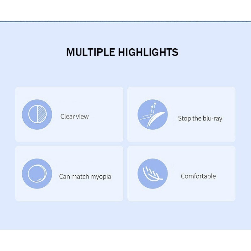 แว่นสายตาสั้น 0°สั้น -600° แว่นตากรองแสง กรอบสี่เหลี่ยม ประดับเพชร สีทอง สําหรับผู้หญิง 2988 - รูปที่ 7