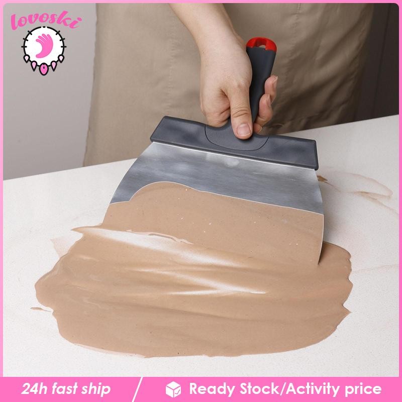 [Lovoski] ไม้พายช็อคโกแลตเค้ก Server Mover Scraper Baking Spatula เครื่องมือสําหรับ Pastry - รูปที่ 6