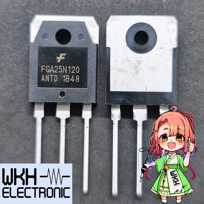 เครื่องมือชิ้นส่วน FGA25N120 FGA 25N120 FGA25N120ANTD 25A 1200V IGBT