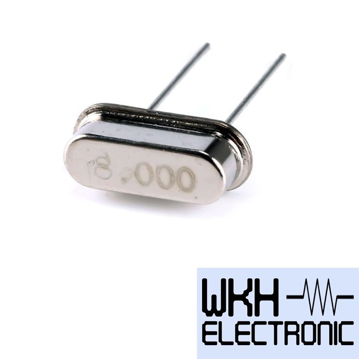 EWR27 CRYSTAL DIP 8,000Mhz XTAL OSCILLATOR OSSILATOR 8Mhz 8,000 Mhz 8 HC-49S