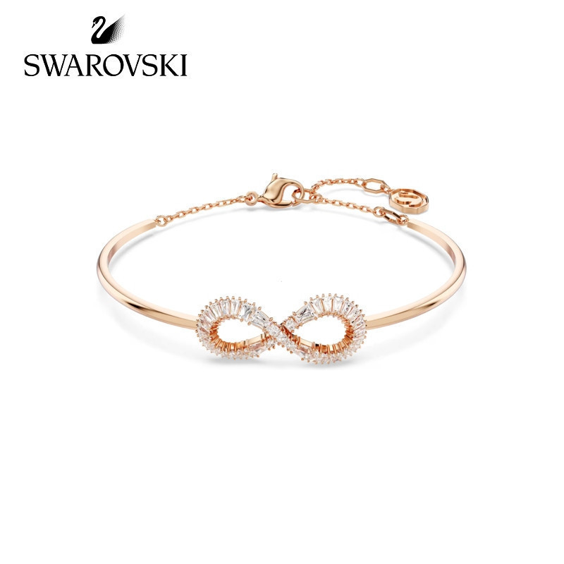 Hyperbola Series Infinite Symbol Bracelet Eternal Love 8-Character Crystal Jewelry