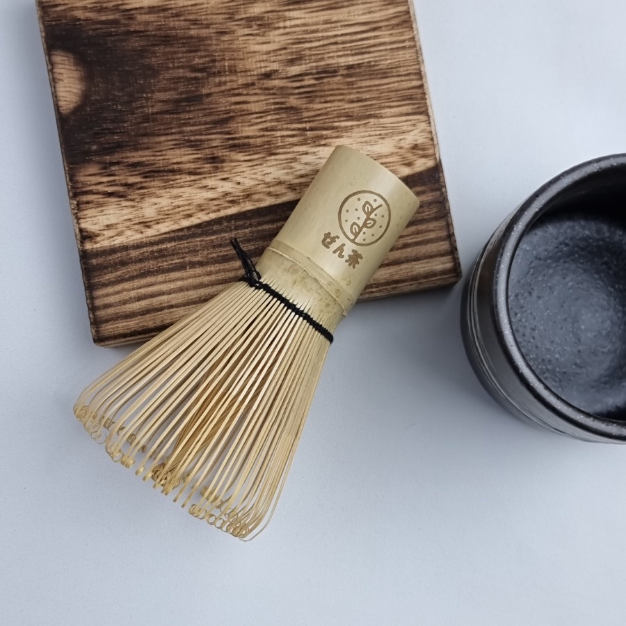 ZenCha - Cha Senแบบดั้งเดิม Matcha Bamboo Whisk เครื่องกวนชามัทฉะ
