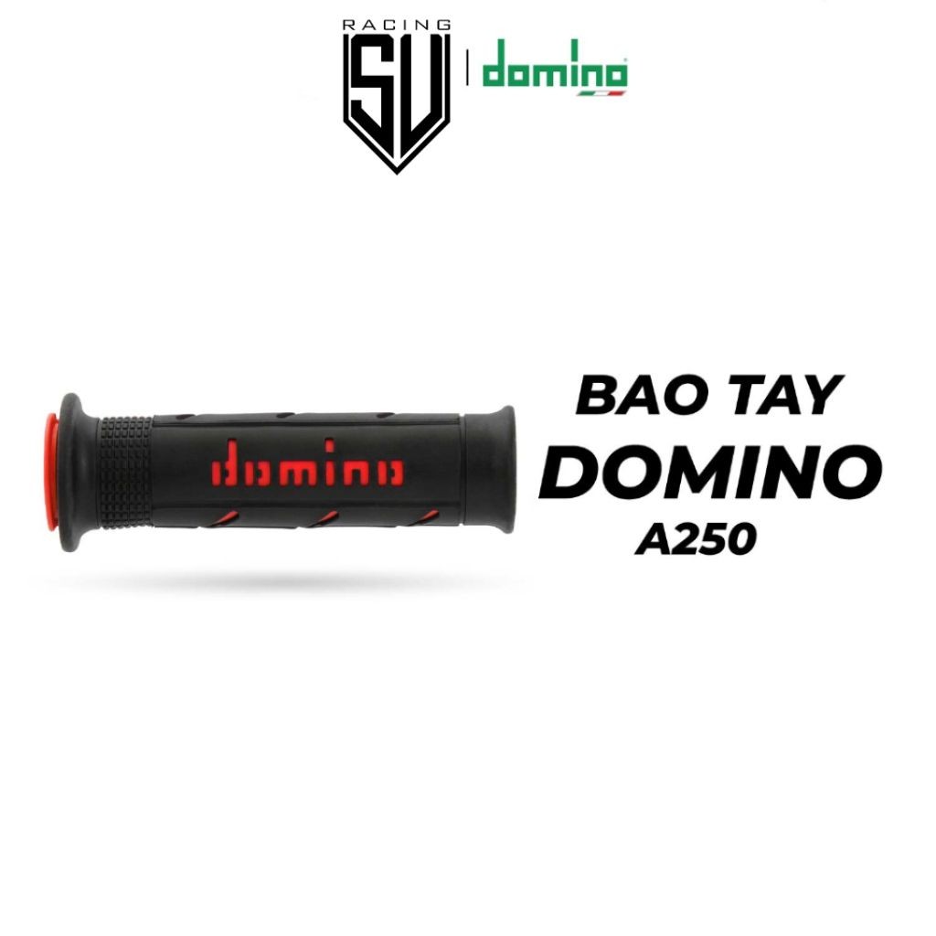 ถุงมือ Domino Road Racing A250 - สีแดง