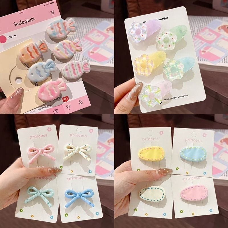 ร้อนขายครีมลูกอมน่ารักกิ๊บการ์ตูนอุปกรณ์ผม