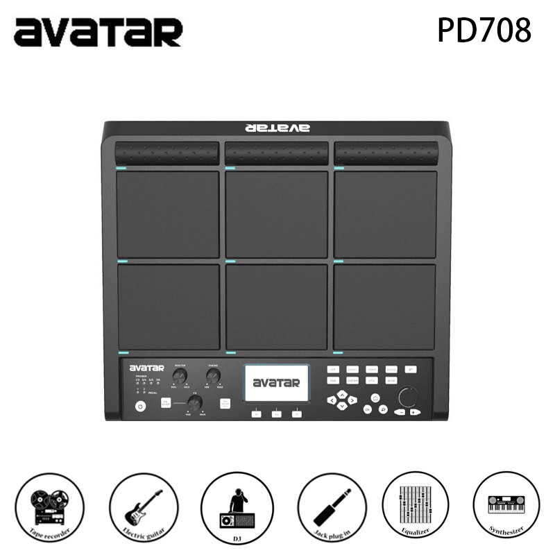 Avatar PD708 Samr Pad Professional Electronic Drum Pad
