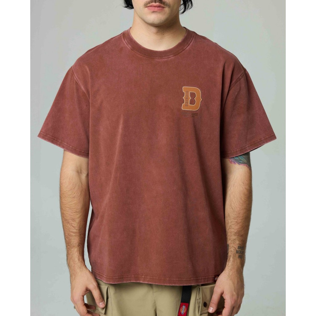 DICKIES - เสื้อคอกลมแขนสั้น unisex Heavy Jersey Graphic Logo DK0A87R6-K47