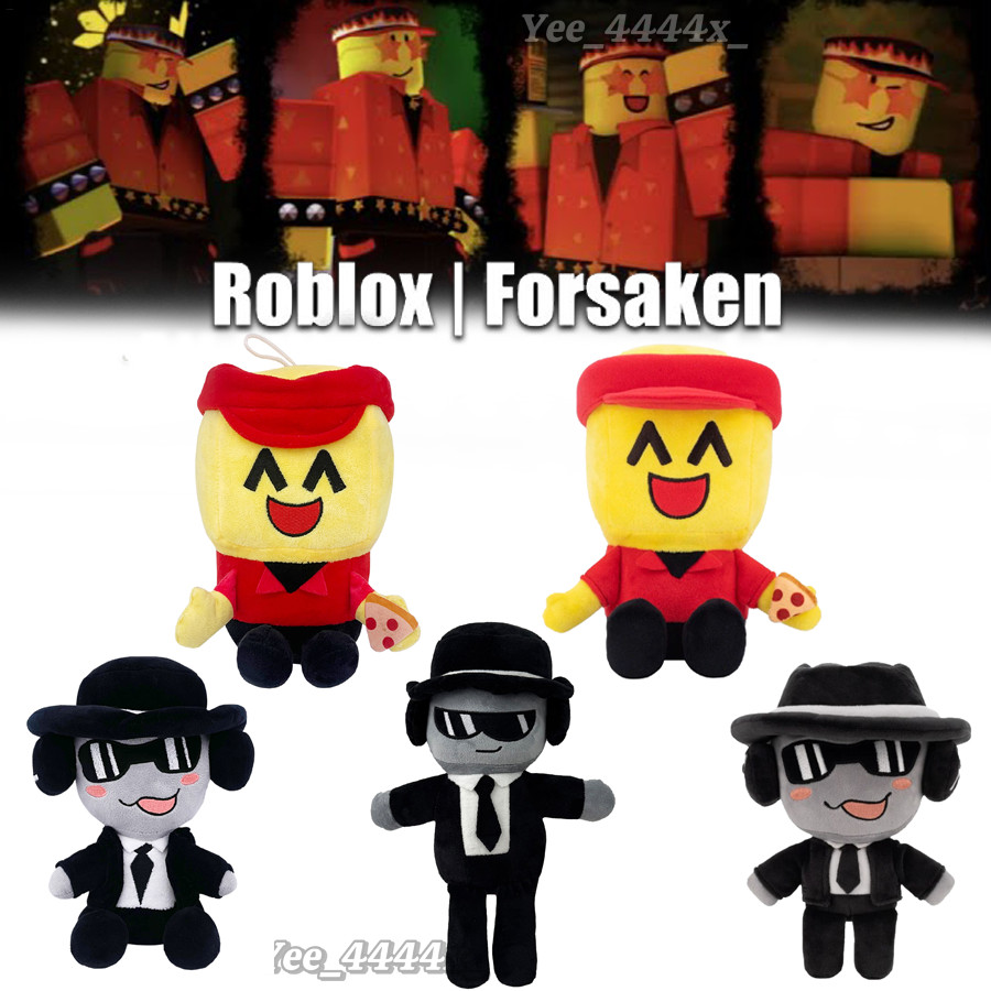Roblox Forsaken Elliot ของเล่นตุ๊กตาการ์ตูน Forsaken Chance & Elliot ตุ๊กตาตุ๊กตาของขวัญวันเกิดที่ยอ