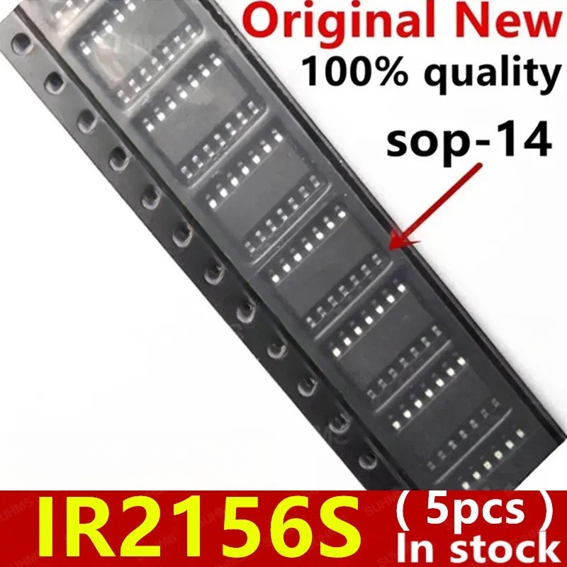 (5 ชิ้น) 100% ใหม่ IR2156STRPBF IR2156S IR2156 sop-14 ชิปเซ็ต