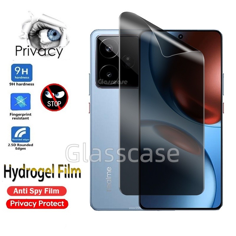 3Pcs หน้าจอความเป็นส่วนตัว Soft Hydrogel ฟิล์มสําหรับ Realme Gt 7 T Pro 7T 7Pro Gt7 Gt7T Gt7Pro Real