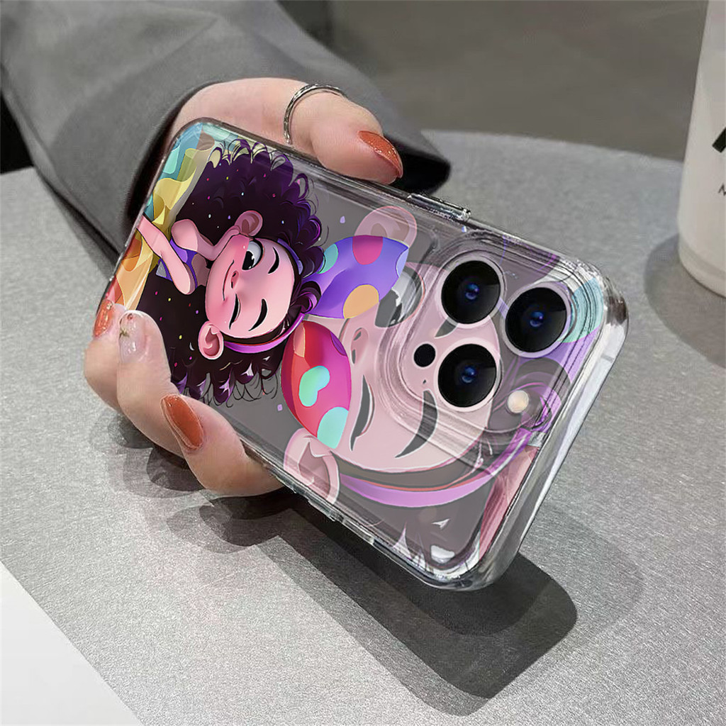 เคส for oppo F31 A6 A60 A79 A18 A38 A57 A95 A74 A5 A9 2020 A17 A16 A15 A54 A78 A5S A98 A3 A3X A5 Pro สาวกันกระแทกนุ่ม - รูปที่ 3