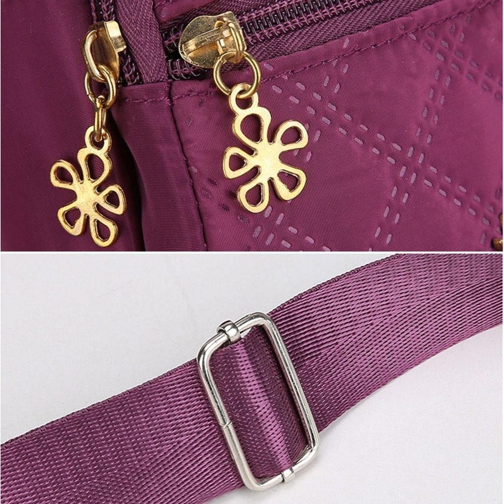 Uumir Messengers Bag, กระเป๋าสี่เหลี่ยมเล็กไนลอนหลายช่อง, กระเป๋าโทรศัพท์มือถือสะพายข้างมัลติฟังก์ชั่น