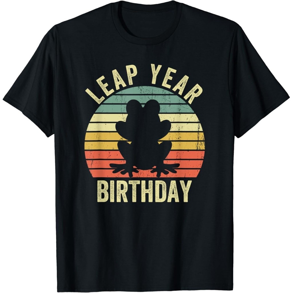 Leap Year Birthday 2024 กุมภาพันธ์ 29Th Day Frog เสื้อยืดวินเทจ