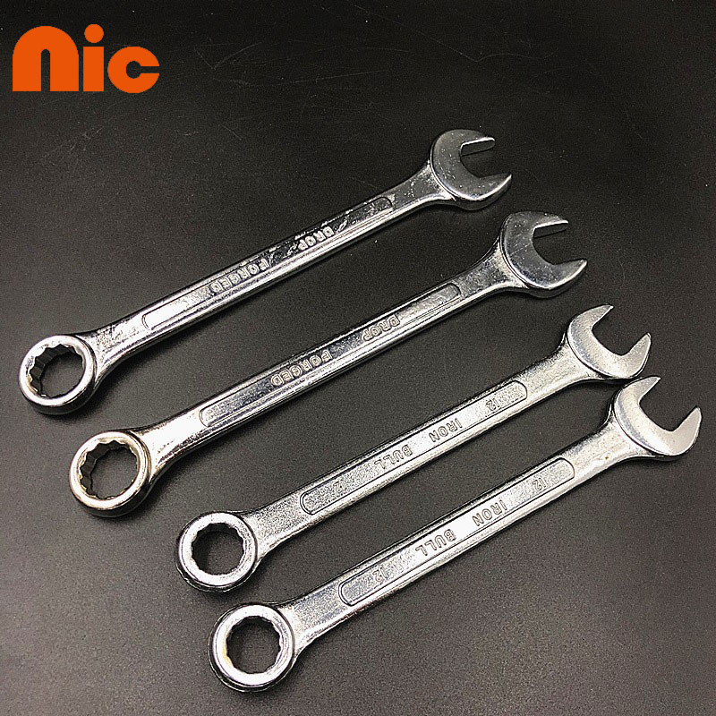 NIC ประแจแหวนข้างปากตาย meta ขนาด 6-22 mm (ราคาต่ออัน)