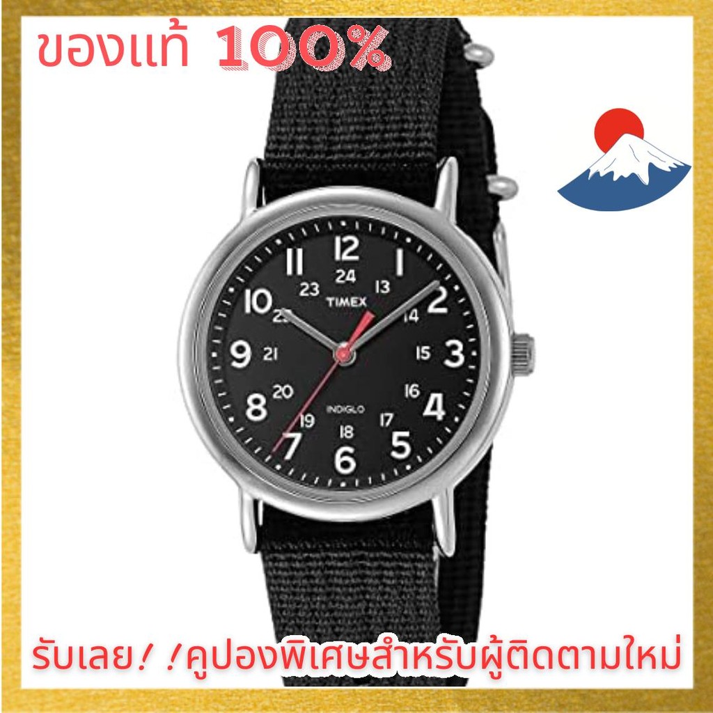 【ของแท้ 100%  สินค้าชิ้นนี้จะถูกจัดส่งจากประเทศญี่ปุ่น】[Timex] นาฬิกา Weekender T2N647 ของผู้ชาย TIM