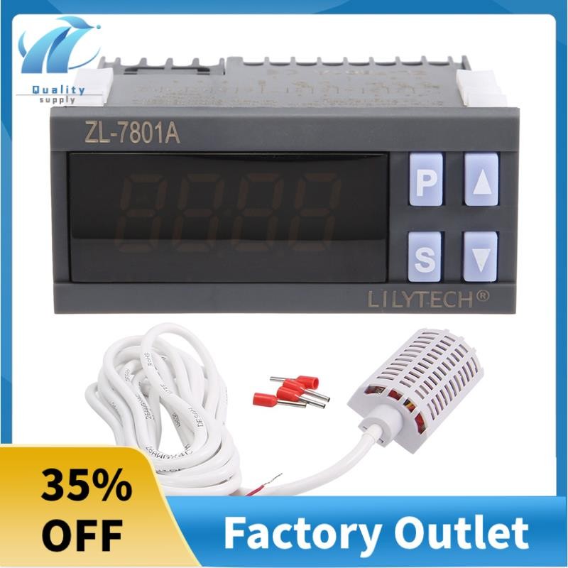 Lilytech ZL-7801A, Universal, ทั่วไป, เครื่องควบคุมอุณหภูมิและความชื้น, เทอร์โมสตัทและไฮโกรสเตท, เทอ