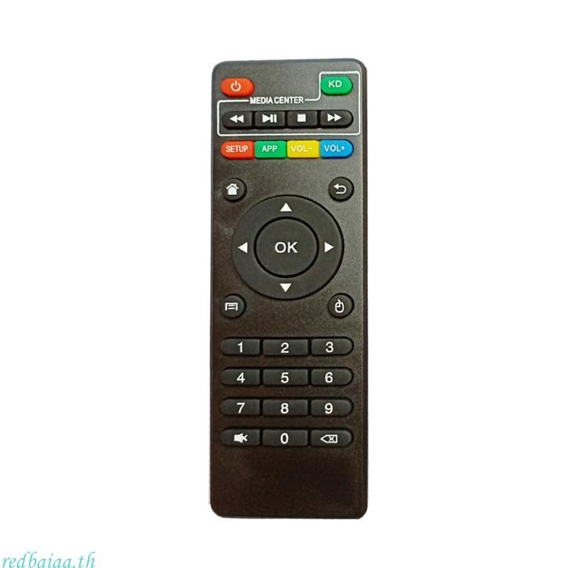 Redbaiaa รีโมทคอนโทรลสากลสําหรับ X96 X96mini กล่องทีวี IR รีโมทคอนโทรลชุดกล่องด้านบน