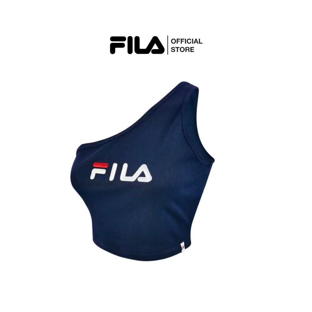 FILA เสื้อครอปผู้หญิง ICONIC รุ่น CTR240102W - NAVY