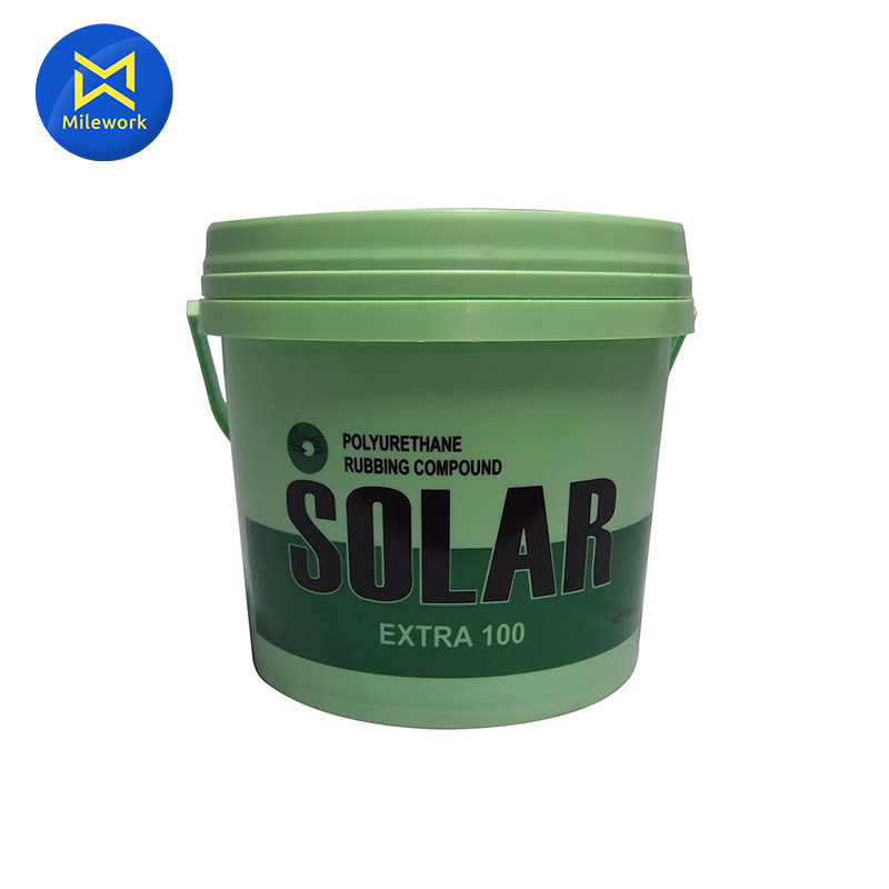ยาขัดสีรถยนต์ SOLAR สูตรขัดแห้งเร็ว ขจัดรอยไว เงาใส (EXTRA100)3.3KG-