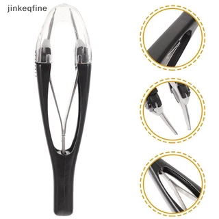 KTH Eyebrow Tweezer อัตโนมัติ Retratable Face Hair Beard Removal สแตนเลส Anti Rust Beauty Hair Puller เครื่องมือแต่งหน้าร้อน