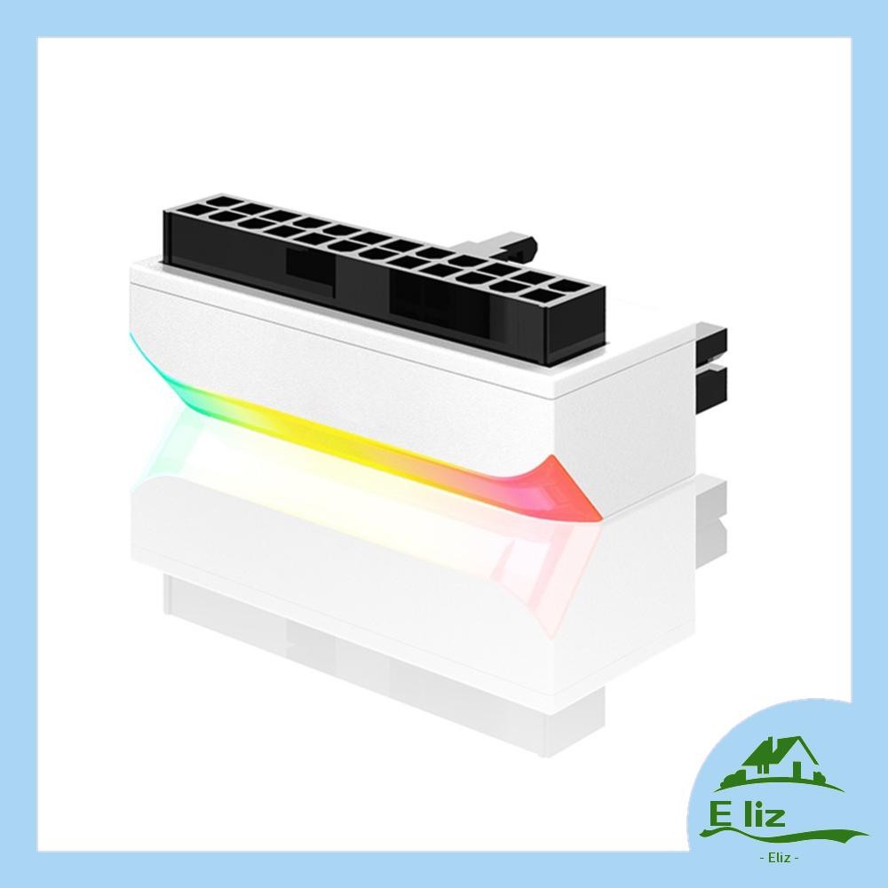 [Elizabeth1.th] Atx 24Pin to 90 องศาอะแดปเตอร์จ่ายไฟ 5V 3-pin ARGB Aura Sync DIY ติดตั้ง