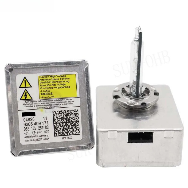 COCOSHOPSS Q3 9285410171 Xenon HID 4200k D5S หลอดไฟ H02 S02 PK32d-7 โคมไฟ 25W 8W0941235 ไฟหน้า DC สํ