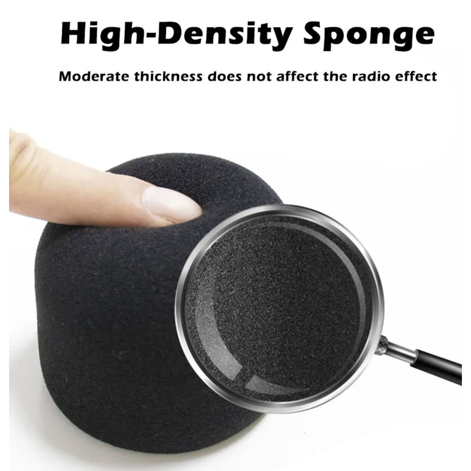 BUYBUYTECH (1 ชิ้น) ฟองน้ำไมค์โครโฟน Mic Sponge Foam รูปที่ 3