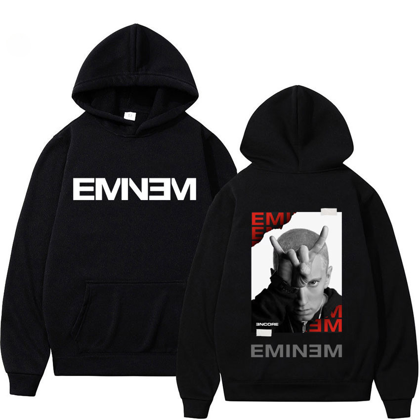 Rapper Eminem Music Album Hoodies World Tour Graphic Hoodie