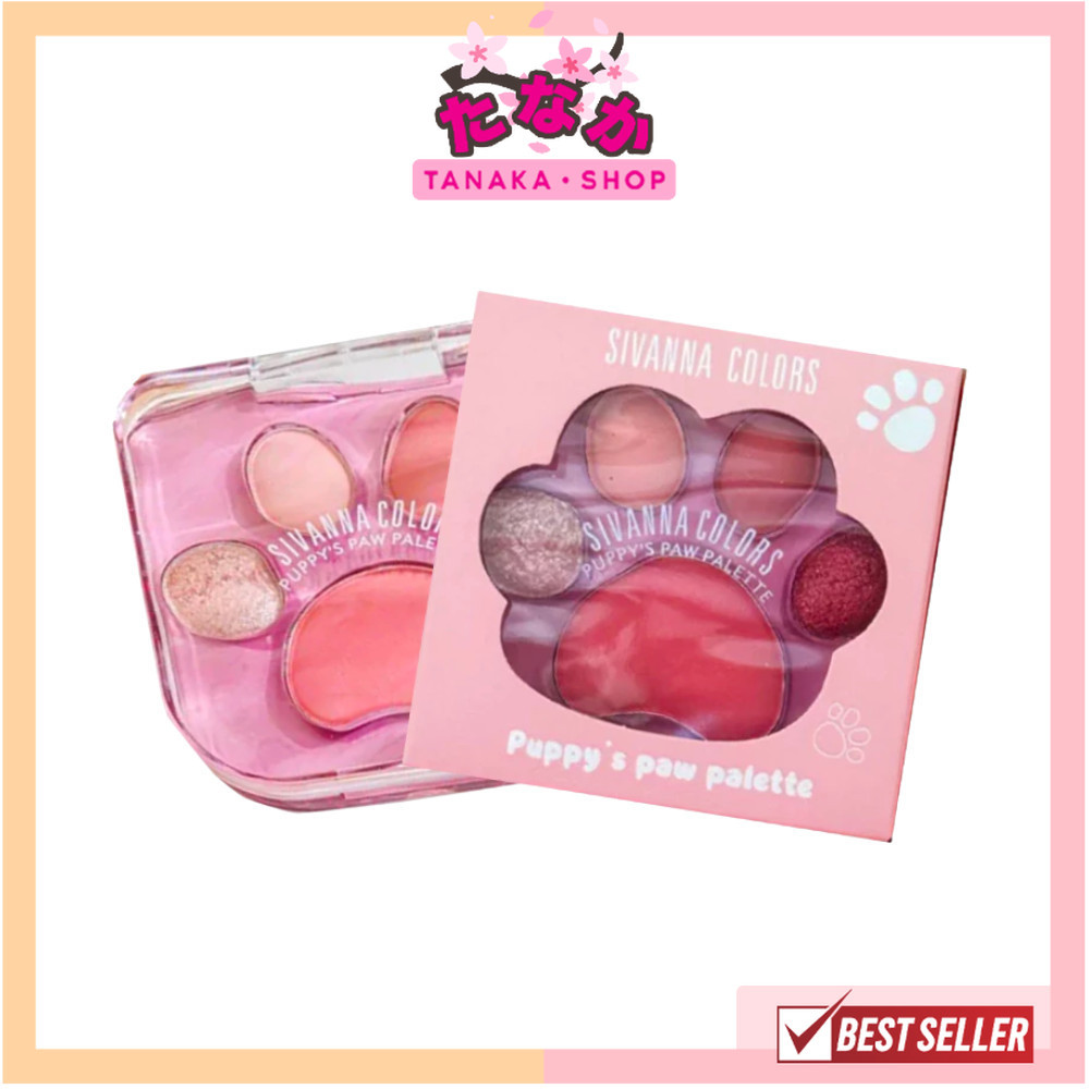 🔥แท้/ดีลสุดคุ้ม/ไลฟ์ทุกวัน🔥(1ชิ้น) HF662 SIVANNA COLORS PUPPY'S PAW PALETTE