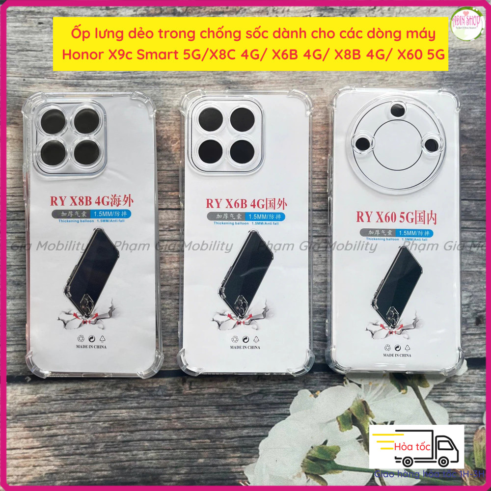 Honor X9C X 9C Smart 5G/ X 6B X6B 4G/ X8 BC X8B X8C 4G/ X 60 X60 5G เคสกันกระแทก คุณภาพสูง ทนทานและส