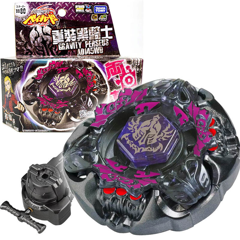 TAKARA TOMY Gravity Perseus Destroyer AD145WD Beyblade Metal BB80 ใหม่ในกล่อง