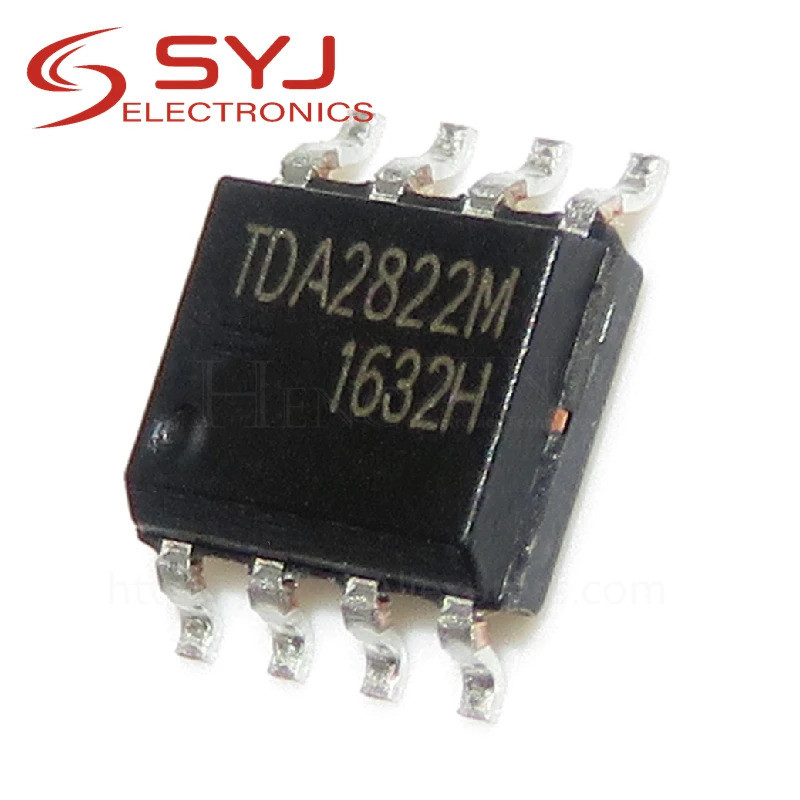 10 ชิ้น/ล็อต TDA2822M TDA2822 2282M SOP-8