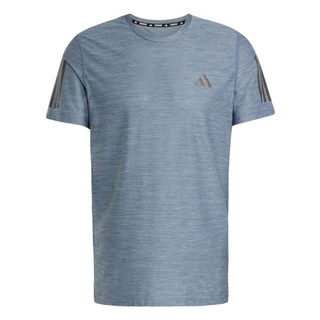 adidas วิ่ง เสื้อยืด Own the Run ผู้ชาย สีน้ำเงิน JX2220