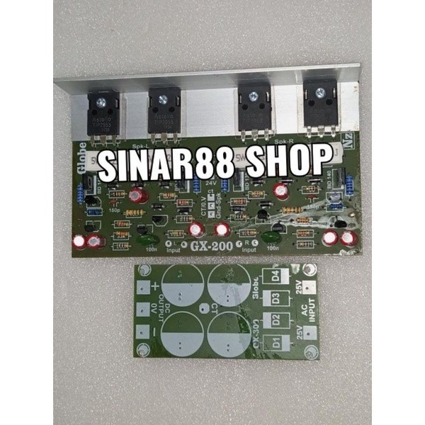 KIT POWER AMPLI AMPLIFIER GX200 GX 200 200WATT 200 W (SX200 SX 200)