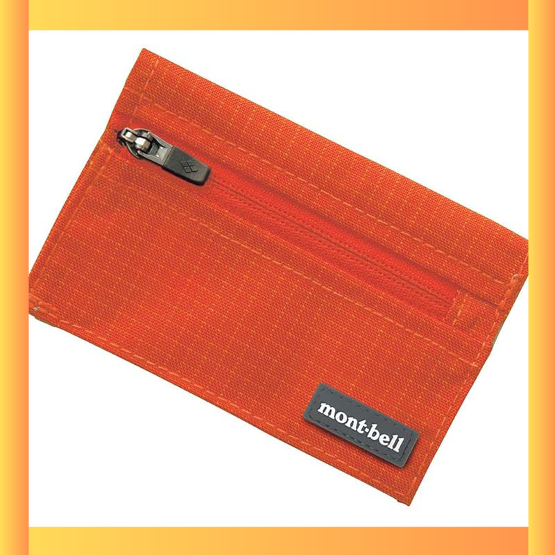 [mont-bell] mont-bell Trail Wallet OGRD (Orange Red) 1133248