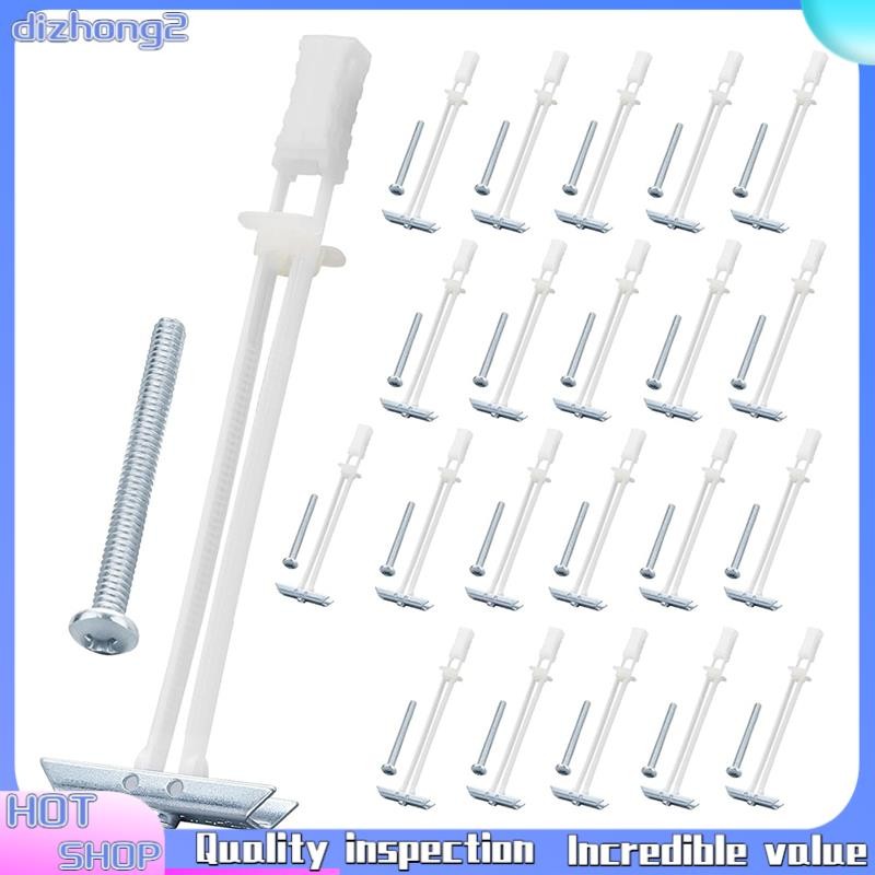 [dizhong2]Drywall Anchor พร้อม Bolt สําหรับขนาด 1/4In-20In, Heavy Duty Hollow Drywall Anchor Kit สํา