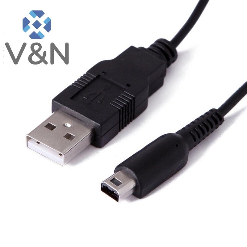 V&N สายชาร์จอะแดปเตอร์ชาร์จไฟสําหรับ 3DS 3DSLL NDSI 2DS 3DSXL ใหม่