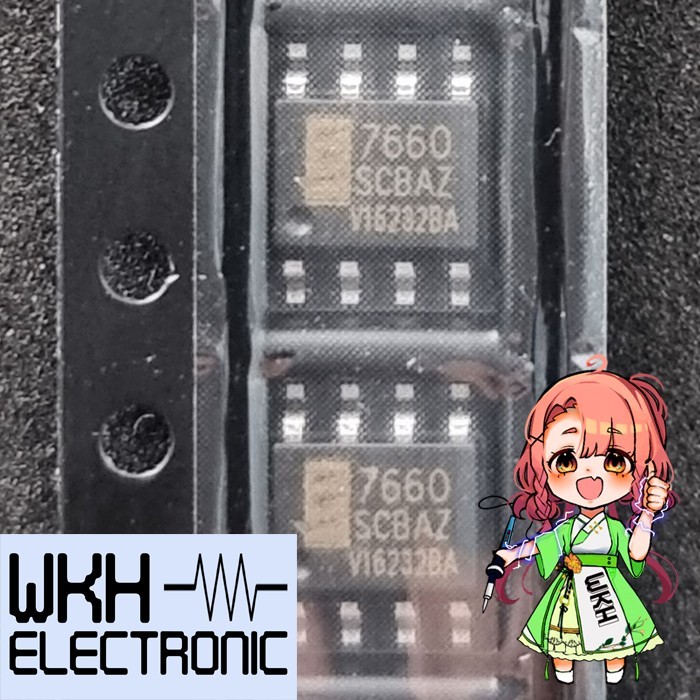 เครื่องมือชิ้นส่วน IC ICL7660SCBAZ SMD 7660S ICL7660 ICL7660S ICL7660SCPAZ SOP-8