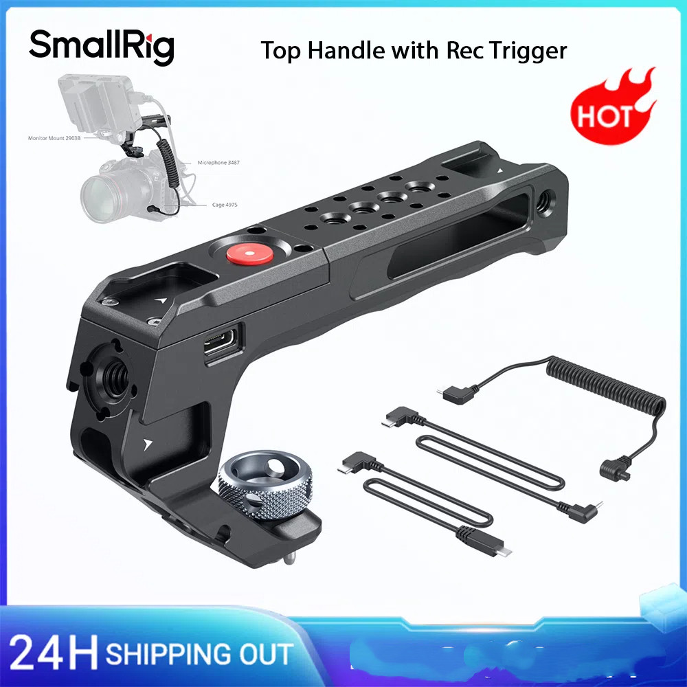 SmallRig Top Handle พร้อม Rec Trigger สําหรับ Sony A7R V/A7R IV/A7R III/A7IV/A7 III/A7S III/FX3/FX30