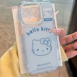 เข้ากันได้กับ iPhone 17 16 15 14 13 12 11 Pro Max X Xr Xs Max เคสโทรศัพท์ Ins น่ารักสีสันหัวแมวสีเยลลี่นุ่มปกหลัง
