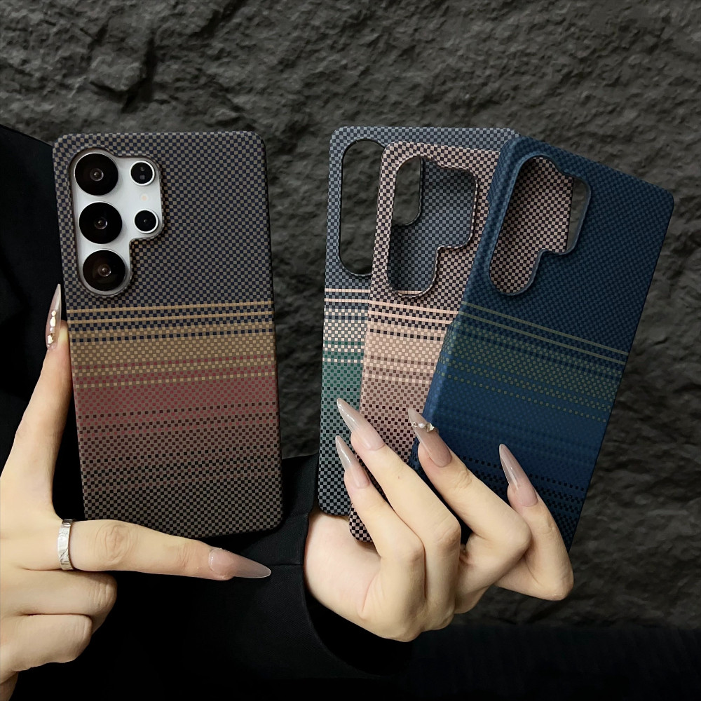 HOCE คาร์บอน Fibre แม่เหล็กเคสโทรศัพท์สําหรับ Samsung Galaxy S26 S25 S24 Ultra Plus กรณี Ultra Slim ไร้สายชาร์จครึ่งป้องกัน Hard PC ปกหลัง